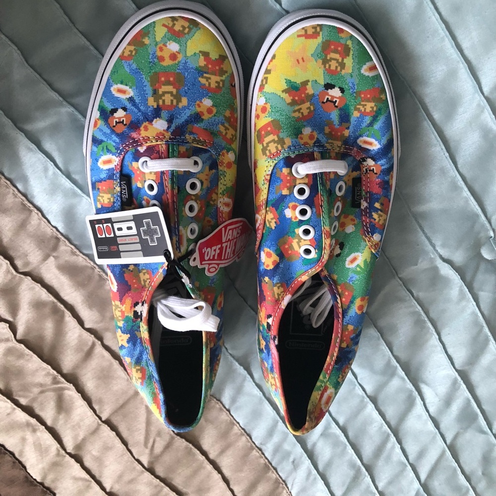 Brand New Super Mario Bros Vans!